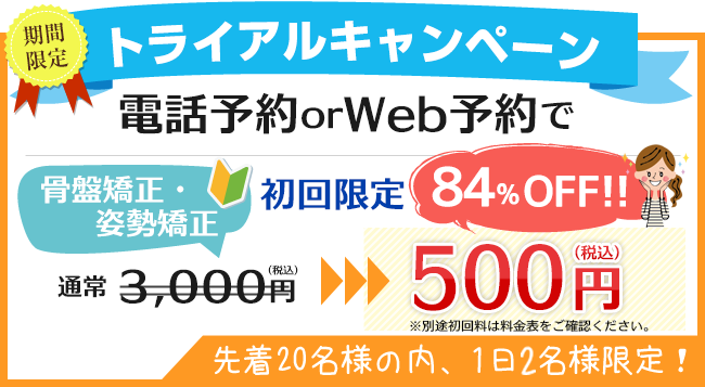 トライアルキャンペーン実施中!