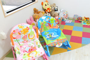 子育て経験のあるスタッフ常勤