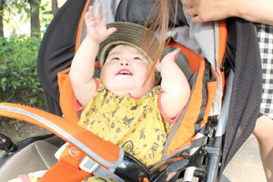 ベビーカーのままでOK